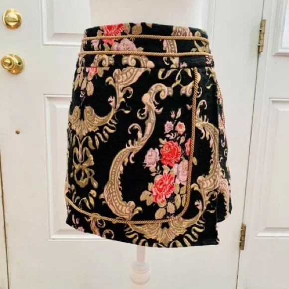 For Love and Lemons brocade mini